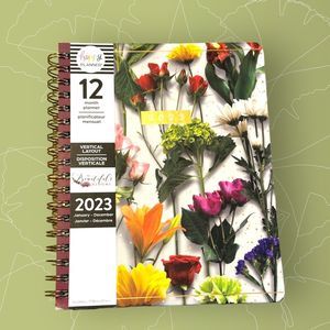 The Happy Planner BEAUTIFUL BLOOMS Twin Loop CLASSIC VERTICAL Floral 2023 NEW